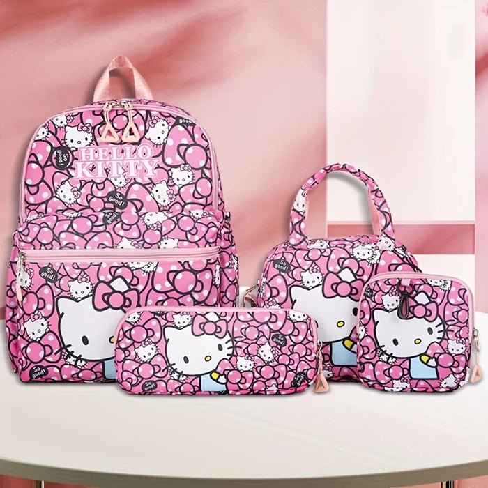 Hello Kitty 4pcs Backpack Set