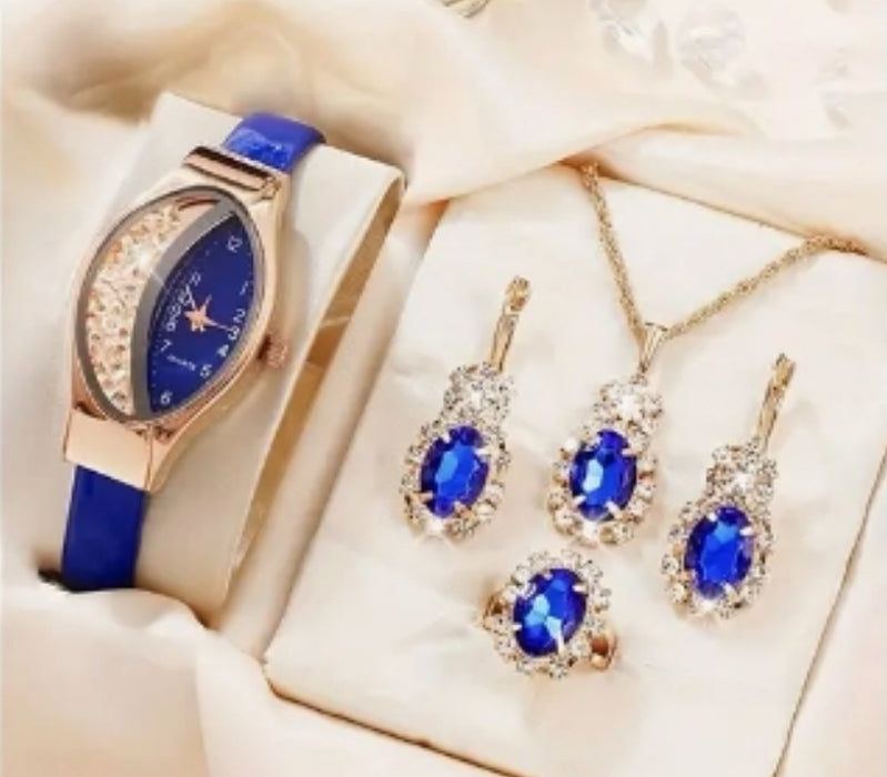 Quartz Watch 4-piece Set
