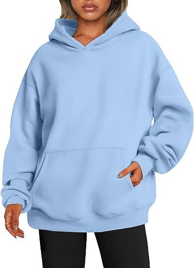 Solid Sweatshirt Oversized