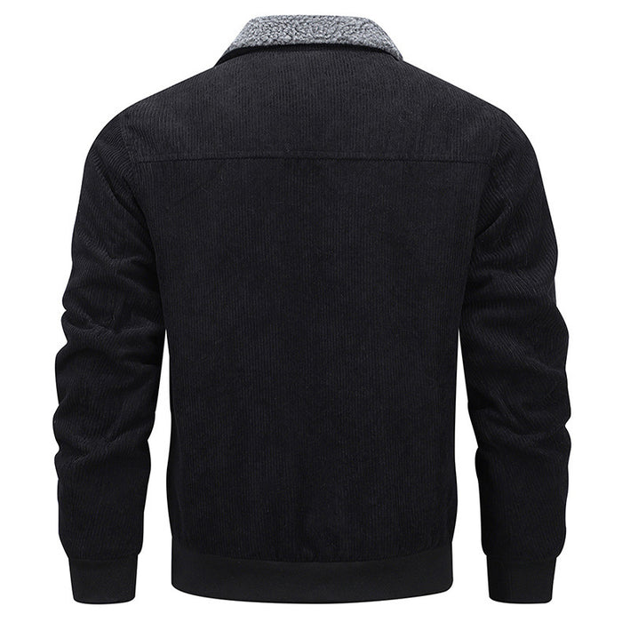 Winter Lapel Fleece Jacket