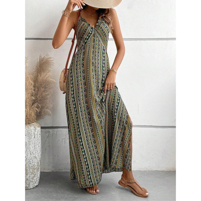 Sling Long Dress