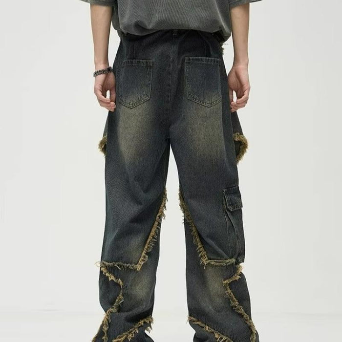 Retro Wide-leg Jeans