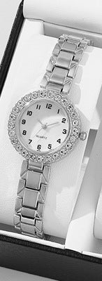 Diamond Quartz Watch