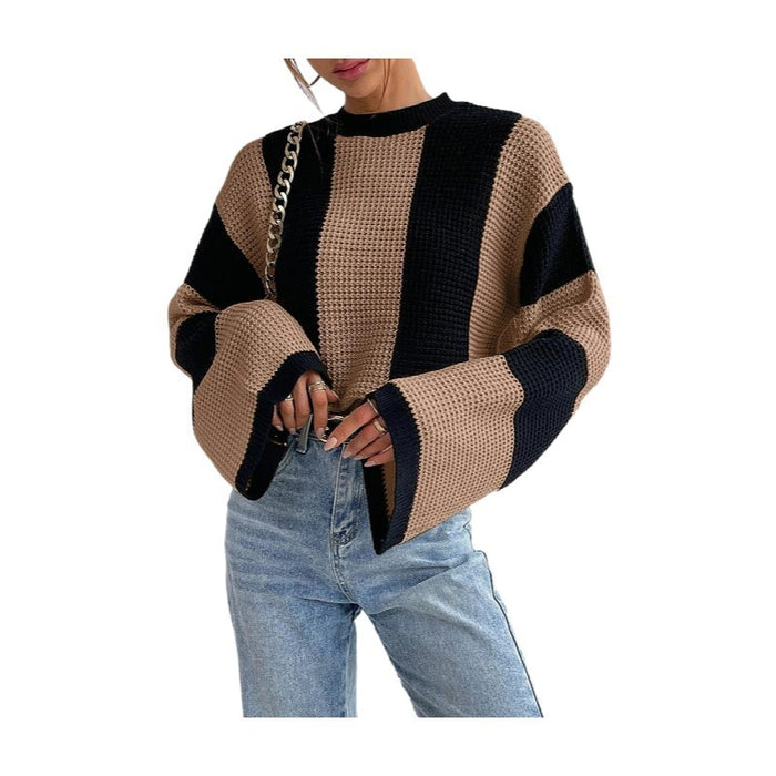 Striped Knitted Sweater