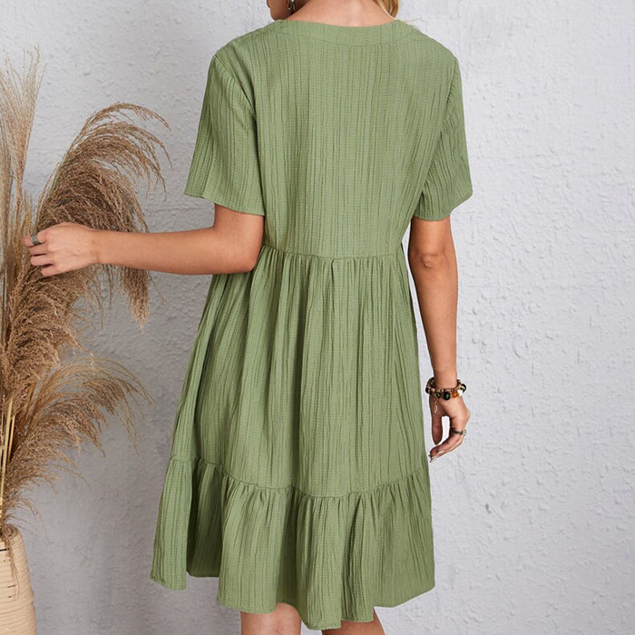 Loose Ruffled Dress