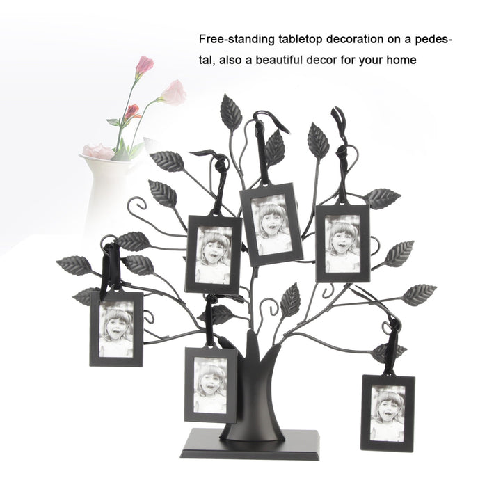 Fashionable Family Photos Frame Display Tree with Hanging Pictures Frames Home Decor