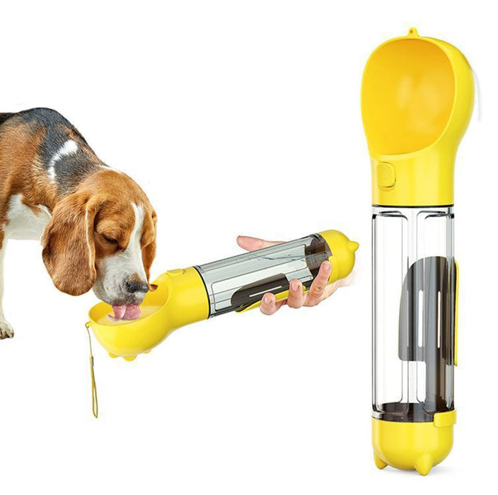 300 -500ml Portable Multifunction Dog Water &  Food Feeder