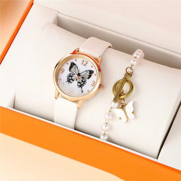 Rhinestone Butterfly Watch