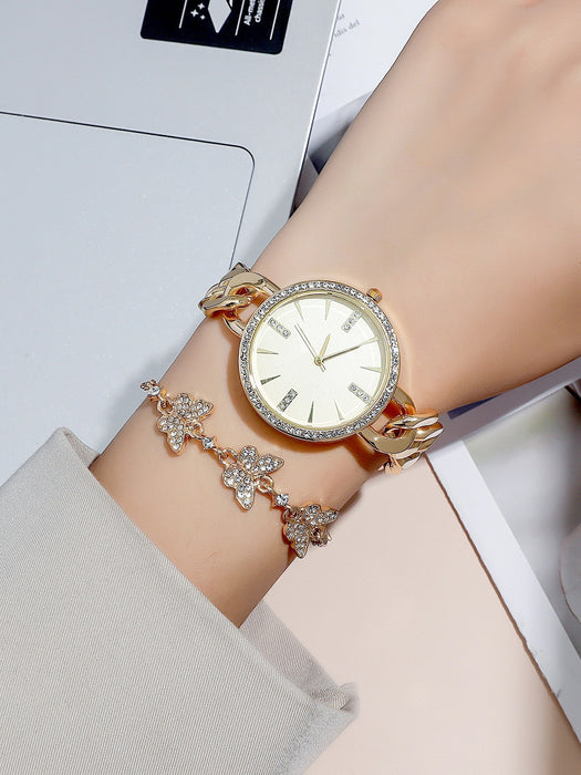 Thin Strap Bracelet Watch