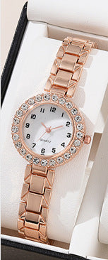 Diamond Quartz Watch