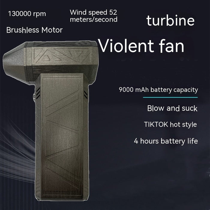 Turbo Fan Silent High Power Jet Fan Brushless Motor Air Duster