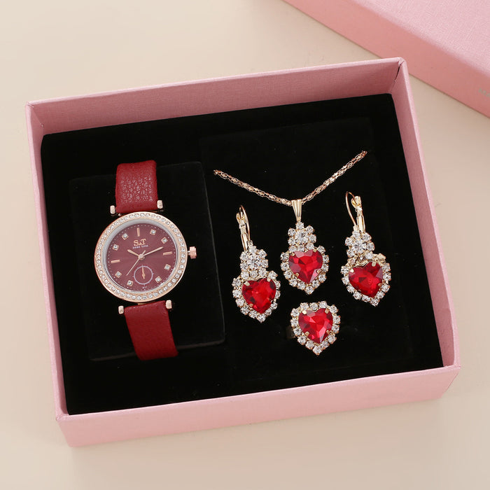 Quartz Watch 4-piece Set