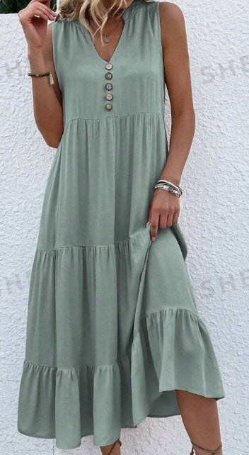 Ruffle Hem Dress
