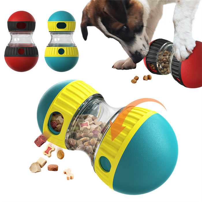 Food Dispensing Dog Toy Tumbler Leaky Food Ball Interactive Slow Feeding Protect