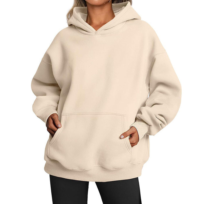 Solid Sweatshirt Oversized