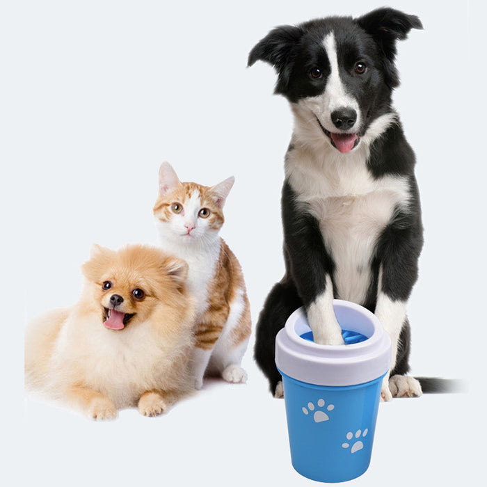 Pet Dog Foot Care Silicon Cleaning Cup