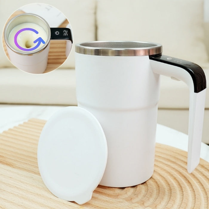 Electric Coffee Mug USB Rechargeable Automatic Magnetic Cup IP67