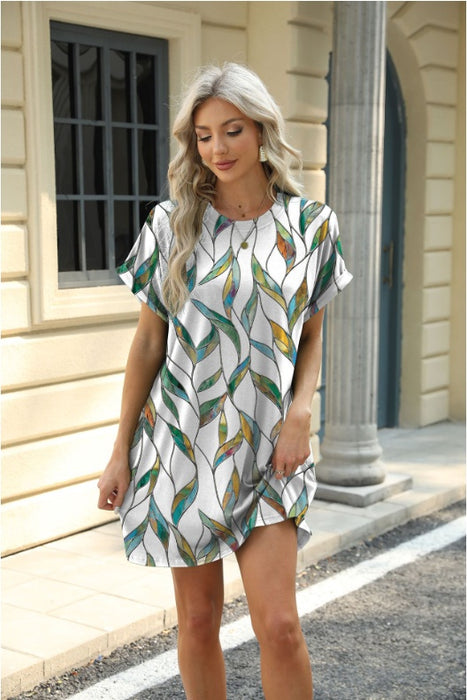 Printed Pocket Dress