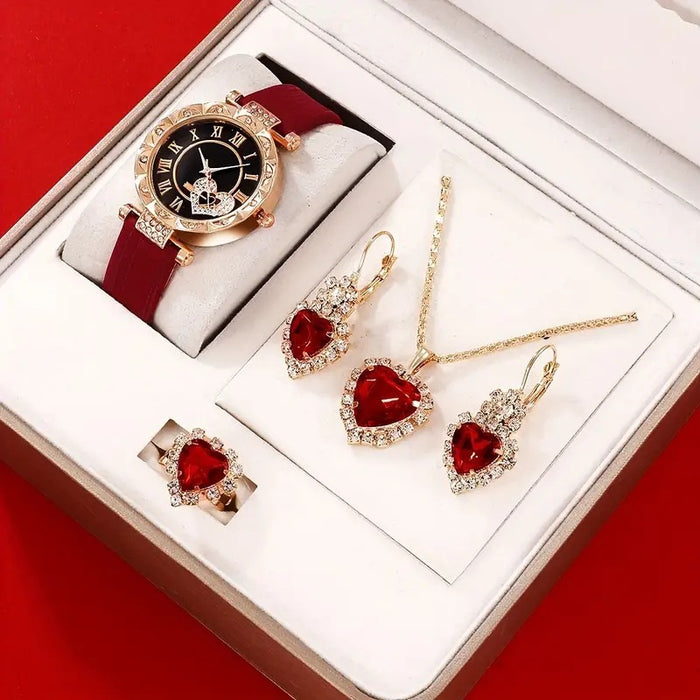 Quartz Watch 4-piece Set