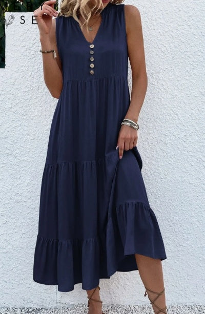 Ruffle Hem Dress