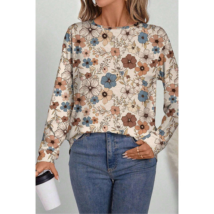 Floral Pullover