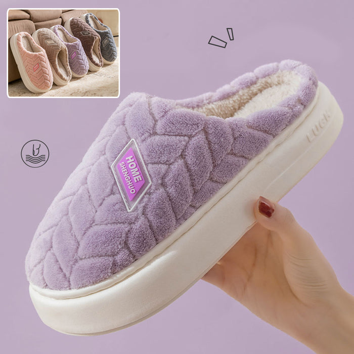 Plush Slippers For Women Men