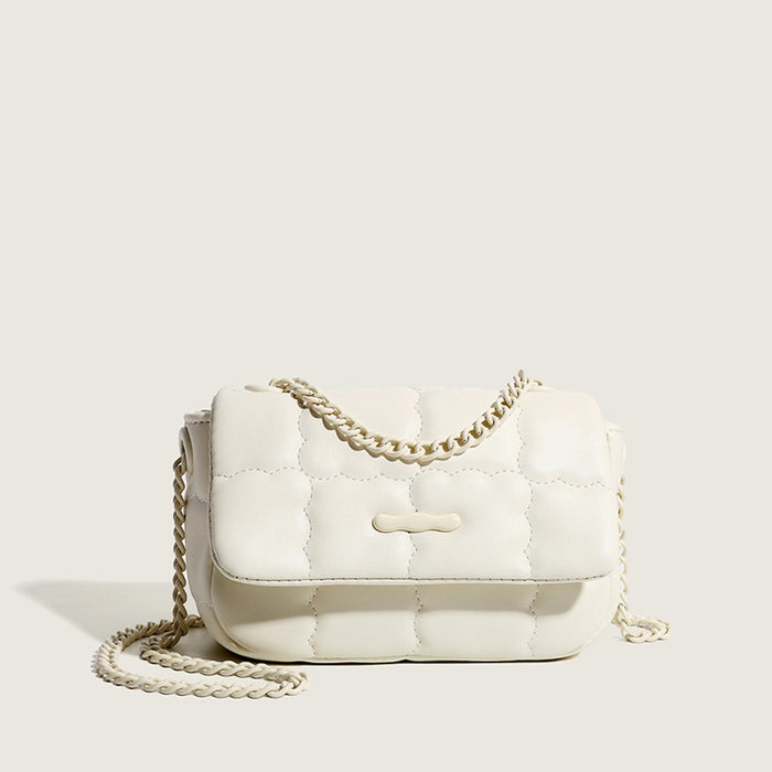 Plaid Pure Color Bag