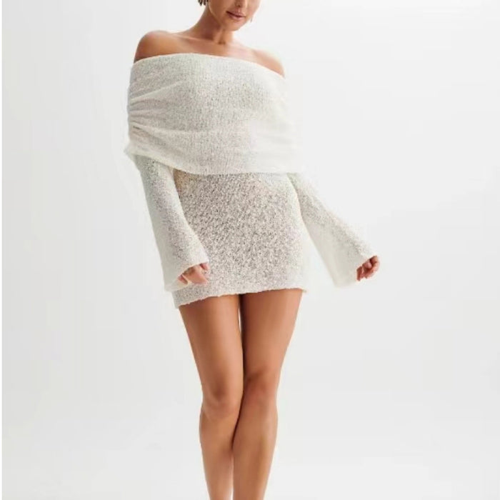 Fuzzy Chic Mini Dress