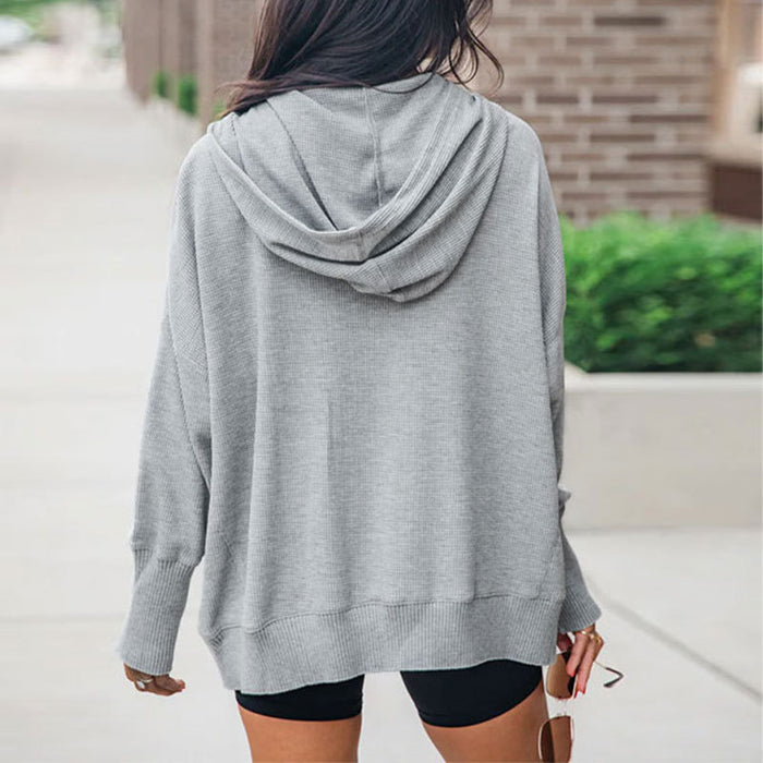 Cardigan Button Sweatshirt