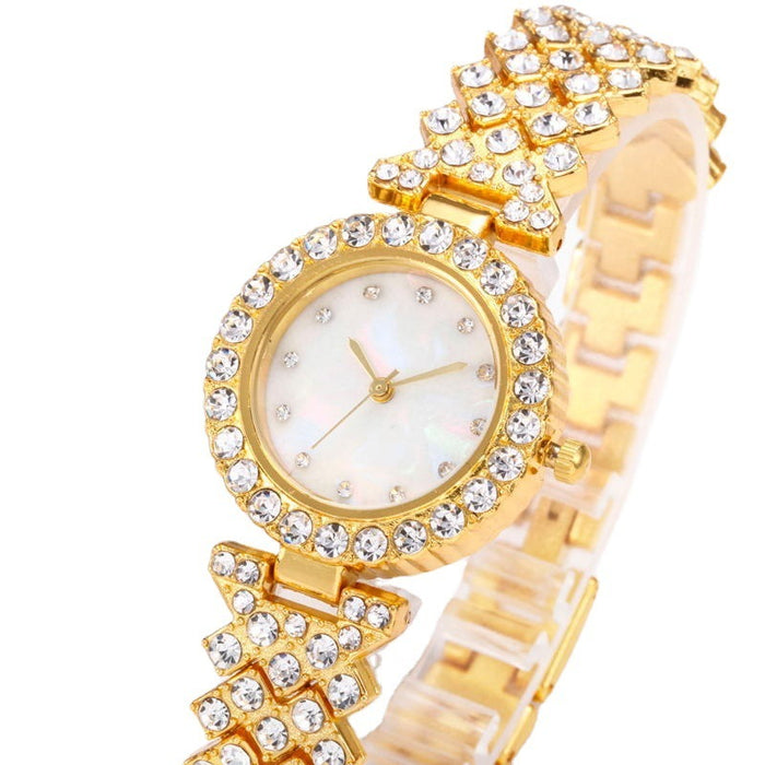 Diamond Quartz Watch