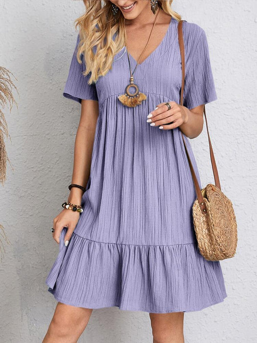 Loose Ruffled Dress