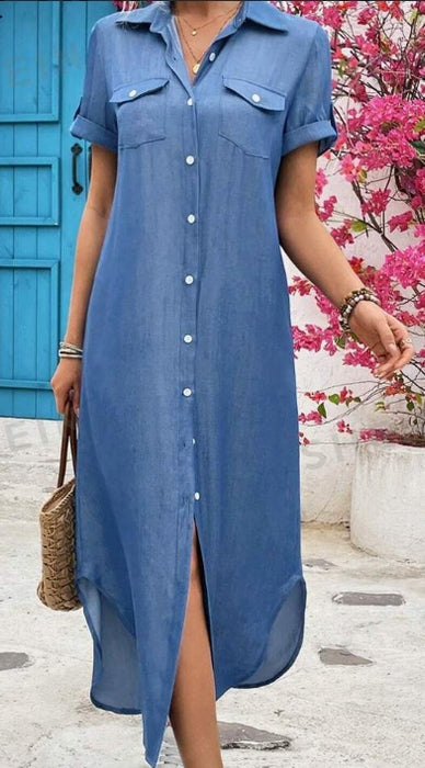 Summer Shirt Dress
