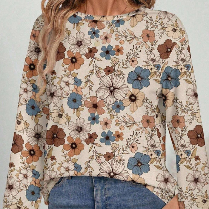 Floral Pullover