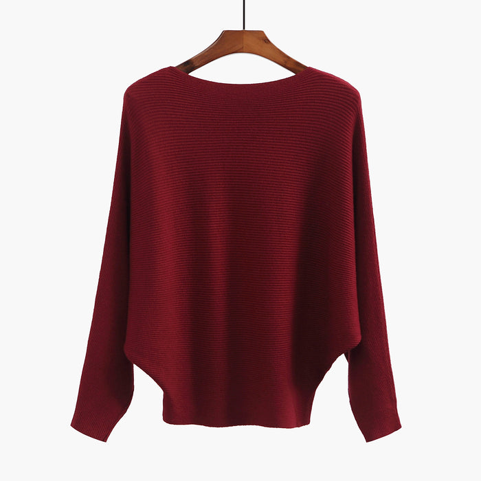 Solid Color Sweater