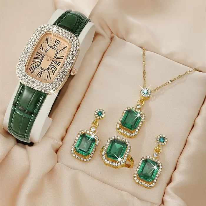 Quartz Watch 4-piece Set