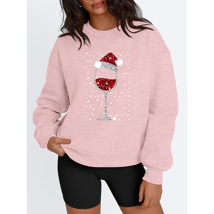 Printed Christmas Sweatshirt