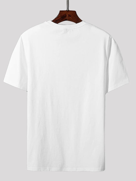 White Printed T-Shirt