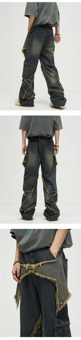 Retro Wide-leg Jeans