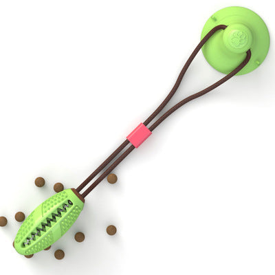 Dog Toys Silicon Suction Cup Tug Interactive Dog Ball Toy For Pet Chew