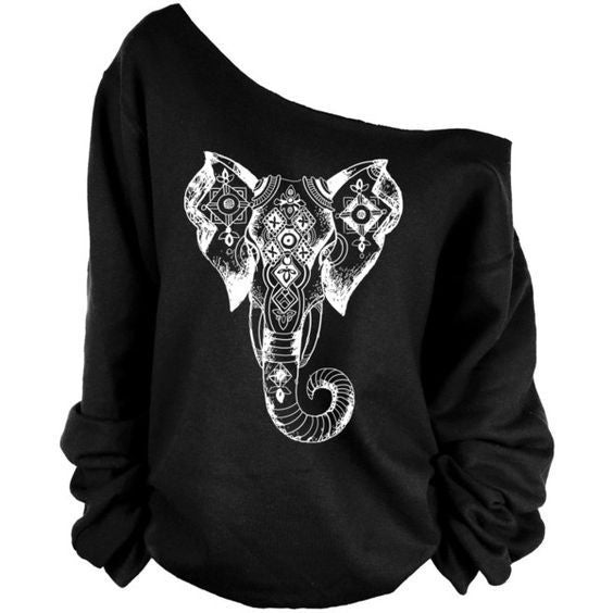 Slash Neck T- Shirt