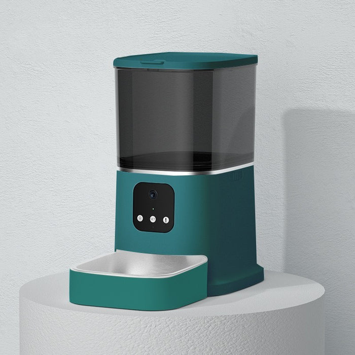 Pet Automatic Feeder Large Capacity Smart Voice Recorder APP Control