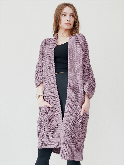 Cardigan V-neck Sweater