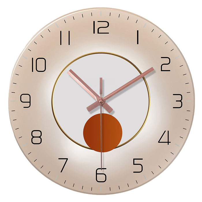 Tempered Glass Wall Clock