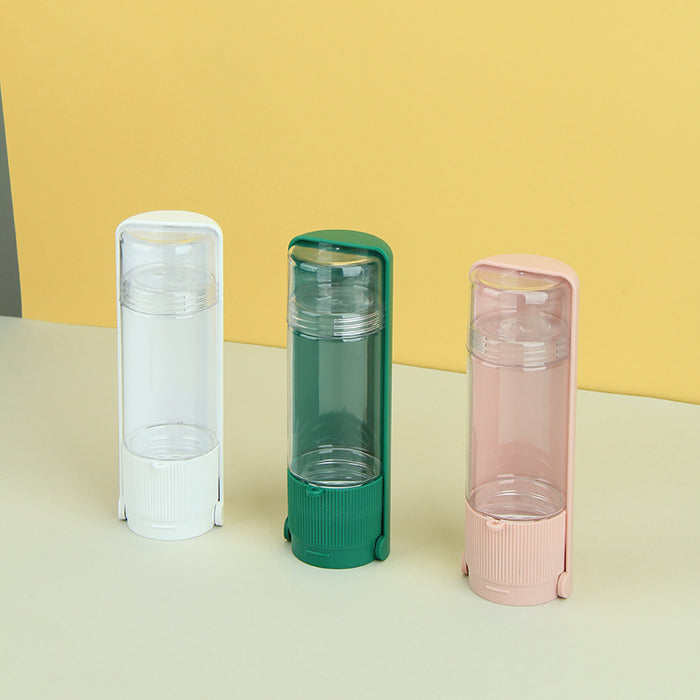 Pet portable Water Bottle With Food Dispenser