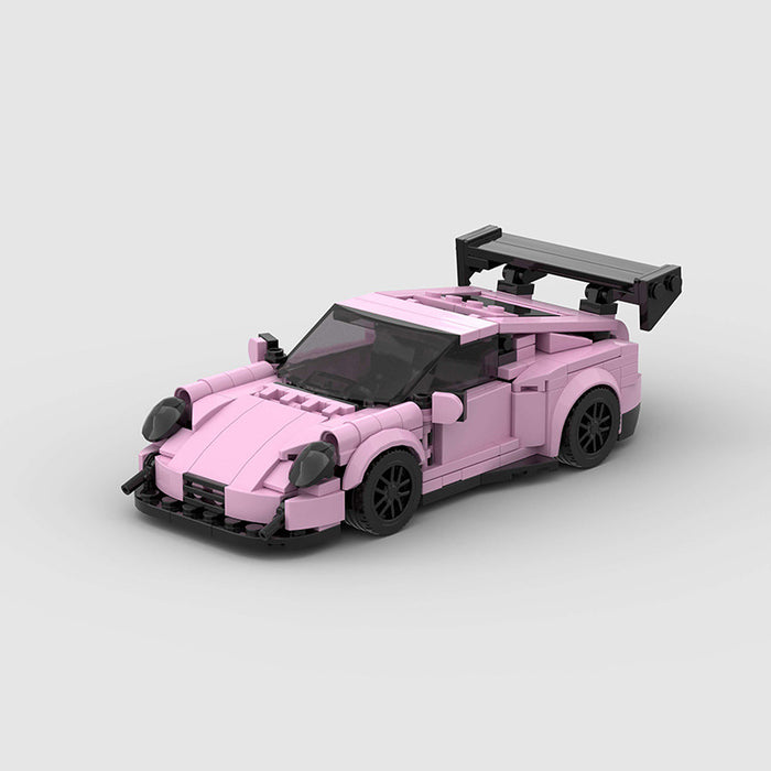 Building Blocks Racing Car MOC Children's puzzle